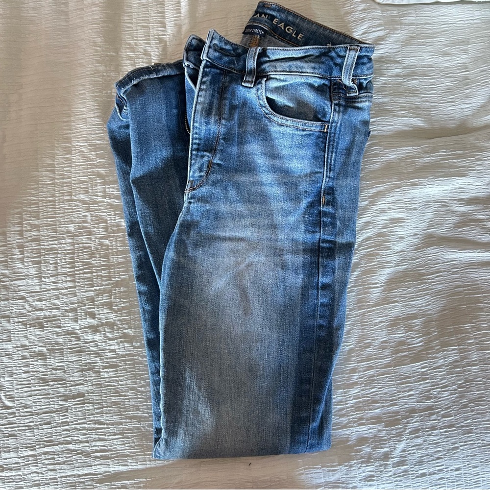 American Eagle, super high-rise, jegging jeans